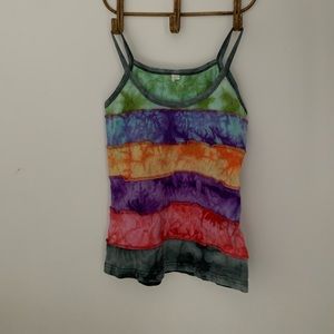 Women’s tye dye tank